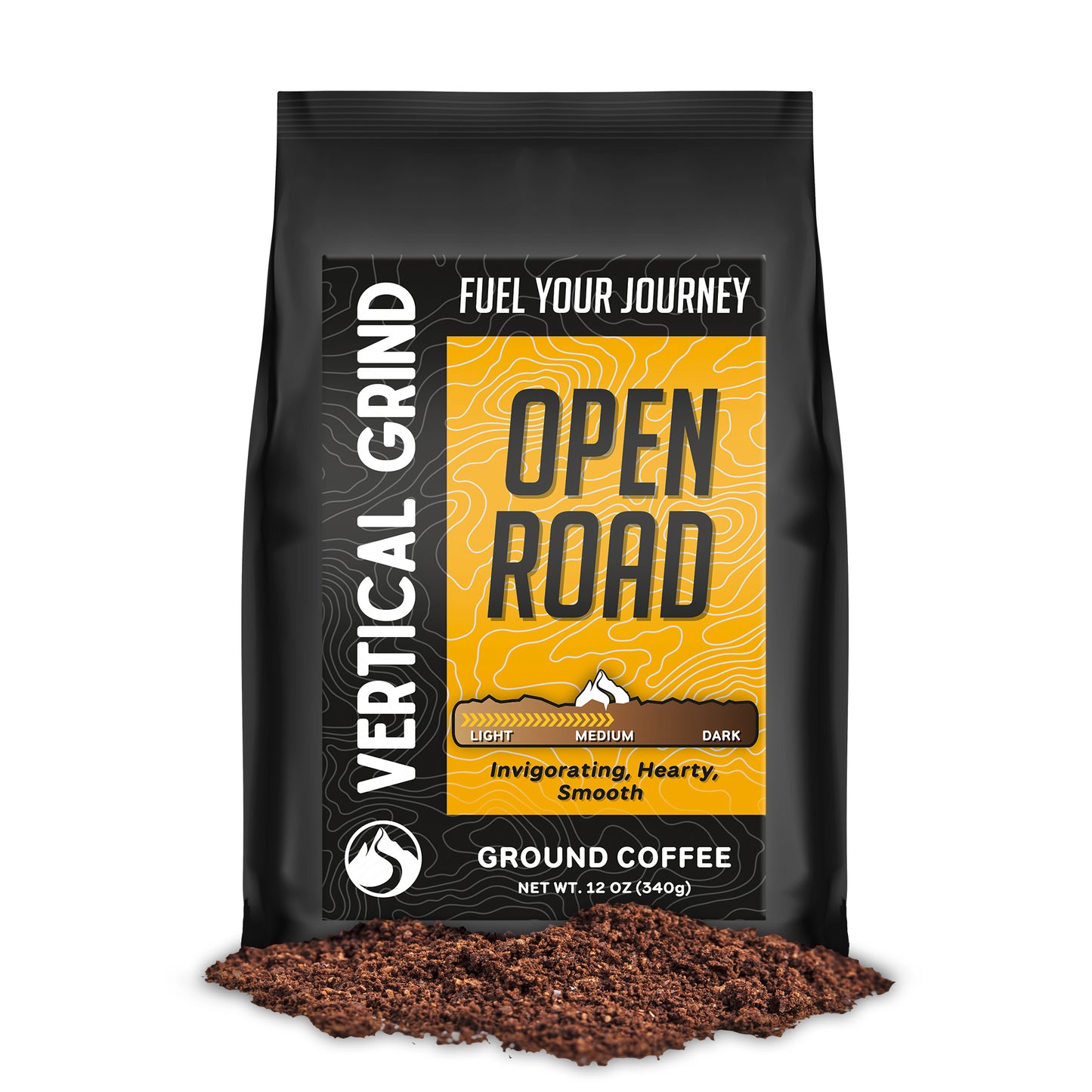 Open Road Medium Dark Roast Blend Coffee - Ground