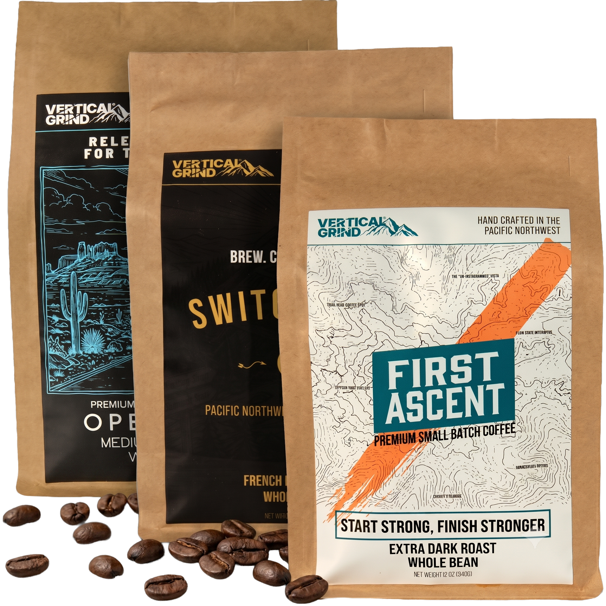 Vertical Grind - Pacific Northwest heritage smooth and bold coffee