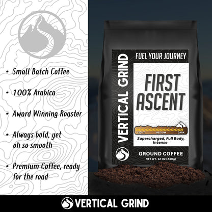 First Ascent Dark Roast Coffee Blend - Ground