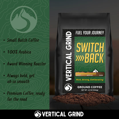 Switchback Medium Roast Blend Coffee - Ground