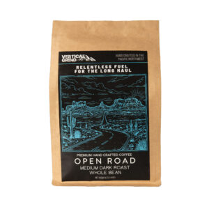 Small batch roasted coffee - Open Road Dark Roast