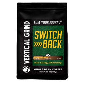 Switchback premium roast coffee beans - French Roast